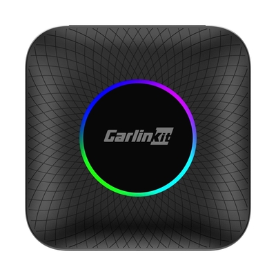 Cpc200 Tbox Ambient Usb Tbox Ambient Android 13.0 CarPlay Ai Box Sim Tf Card Slot Wireless Mouse Remote Control Car Play Box