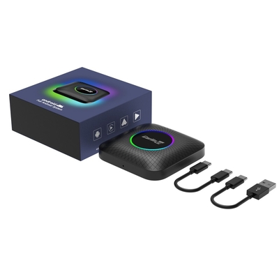 Multi Media New Cpc200 Tbox Ambient Usb 128 Gb Sim Tf Card Slot Wireless Mouse Remote Control Car Play Box Carplay Ai Android 13 SDM660