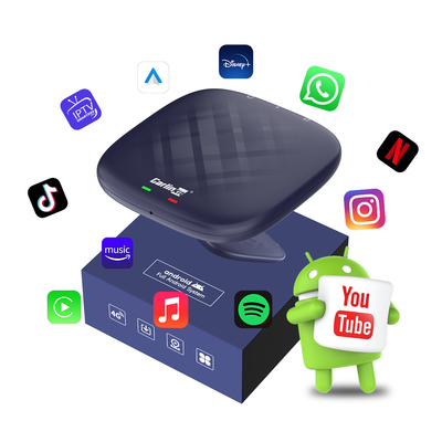 Autolink Carplay to Multi Media - CPC200 Tbox PLUS 4GB 64G 8 Core Android 13 Wireless Android Auto Carplay Multimedia Smart Ai Box carlink box car play