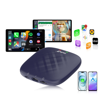 Wireless CarPlay Smart Car Ai Box Tbox Plus 8-Core 8g 128gb with Streaming Apps YouTube Netflix Wifi GPS LTE Android 13