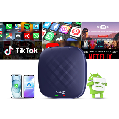 Autolink Carplay to Multi Media - CPC200 Tbox PLUS 4GB 64G 8 Core Android 13 Wireless Android Auto Carplay Multimedia Smart Ai Box carlink box car play