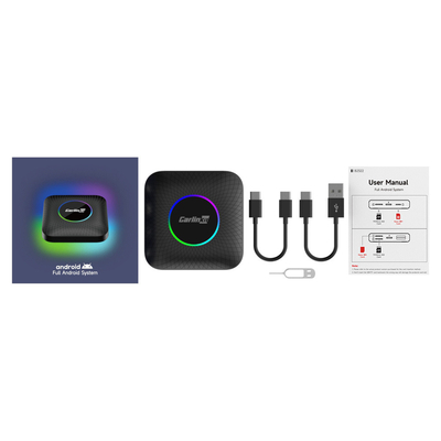 Andriod Box Cpc200 Tbox Ambient 64Gb Wireless Car Play Adapter Box Youtube Carplay netflix Carlinkit Ai Smart magicbox