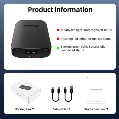 Plug And Play Wired Android Auto To Wireless Adapter Dongle A2A Cpc200 Car Play Android Auto Ai Box