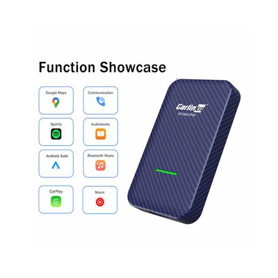 2 In 1  Wired to Wireless Adapter Carplay Android Auto CP2A Compatible With Wired CarPlay USB Plug And Play