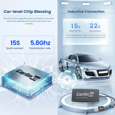 CCPA Wireless Adapter For Android Car Radio Support Touch Controls And Wired Mirroring