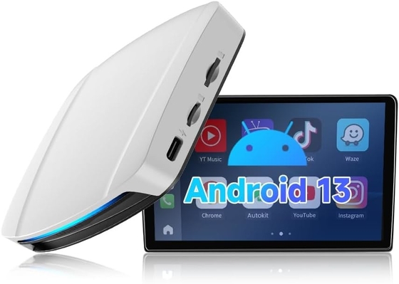 Carplay Android Auto Ai Smart Box Wireless Video For Netflix Youtube Carplay Android 13 Tbox UHD SM6225 HDMI 4Gb 64Gb