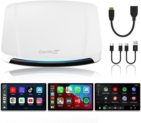 Wired Carplay And Android Auto To Tbox Youtube Netflix Car Multimedia Play Carlink TBox UHD HDMI Wireless Ai Box