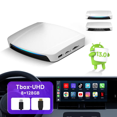 Carlinkit Tbox UHD TV Box Android 13 CarPlay AI Box SM6225 8Gb Adapter 4K HD Video Output