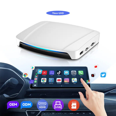 Wired Carplay And Android Auto To T-Box UHD Wireless Ai Box Youtube Netflix SM6225 Multimedia Box