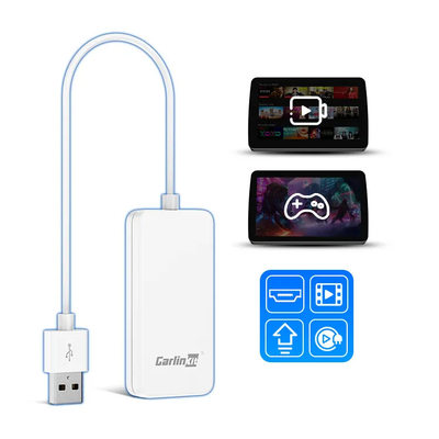 HD2CP Orginal Wired Carplay Upgrade HDMI Video Input Conversion Box 1080P Car TV Mate Adapter Stream Carplay