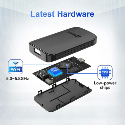 Wired To Wireless Android Auto A2A Adapter With Multi Language Compatible with Android 11.0+