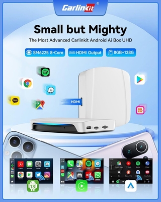 Carplay Andriod Auto to Multi Media Adapter for Wireless Youtube Netflix Tbox UHD USB HDMI Port 4G 64Gb SDM660 Ai Box