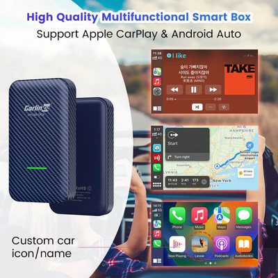 Portable CP2A  Wired to Wireless Adapter Carplay And Android Auto Ai Box Plug And Play For Golf 7 Golf 6
