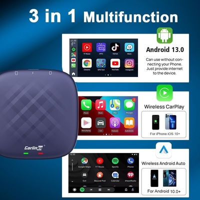Tbox S Model 8G + 128G Wireless Adapter Carplay Ai Box Android 13 System Car Play TV Box 1080p Carplay Android Auto