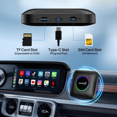 Carplay & Android Auto AI Box CPC200-Tbox SDM660 Android 13 8+128GB 8-Core Wireless TV Auto