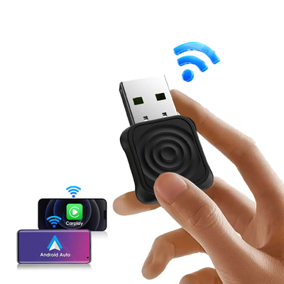 Portable Smart 2 in 1 Player Carlinkit Mini Ultra1 Type C USB Carplay Dongle with 5.8GHz WiFi and Dual Core 1.0GHz MIPS CPU