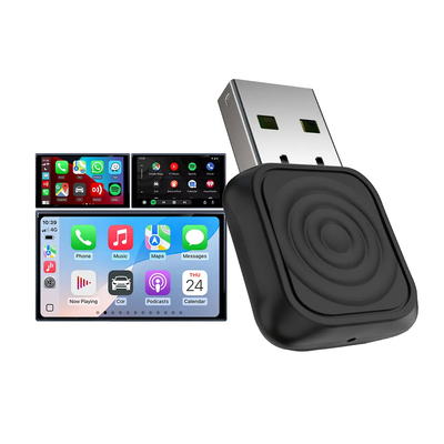 Portable Smart 2 in 1 Player Carlinkit Mini Ultra1 Type C USB Carplay Dongle with 5.8GHz WiFi and Dual Core 1.0GHz MIPS CPU