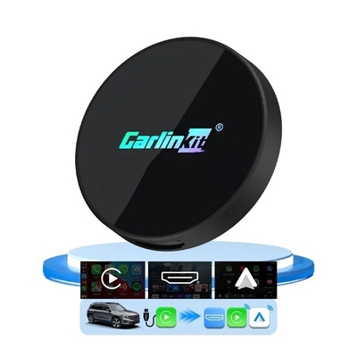 HD2CP Pro Wireless Adapter Carplay Android Auto to Hdmi Video Input Conversion Box Compatible with CarPlay Wired Cars