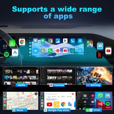 Tbox Ultra High-End Flagship Wireless CarPlay & Android Auto Car Streaming Box SM6350 8G+128G