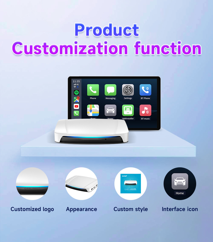 TBox UHD Multimedia Video Box Android 13 Carplay Ai Box HDMI SDM660 Processor 4Gb USB HD Video For Youtube Tiktok