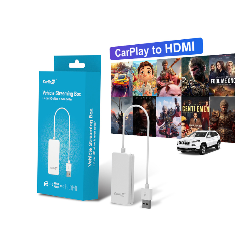 Carplay To HDMI Hd2Cp Multimedia Box High Definition Interface Cars TV Mate Universal Carplay Adapter