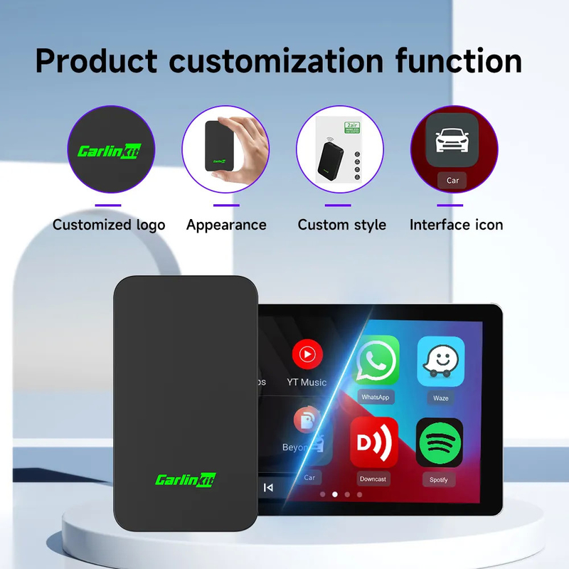 Wireless Carplay Android Auto 2 In 1 Adapter Ai Box CPC200 2air Strong Anti Interference