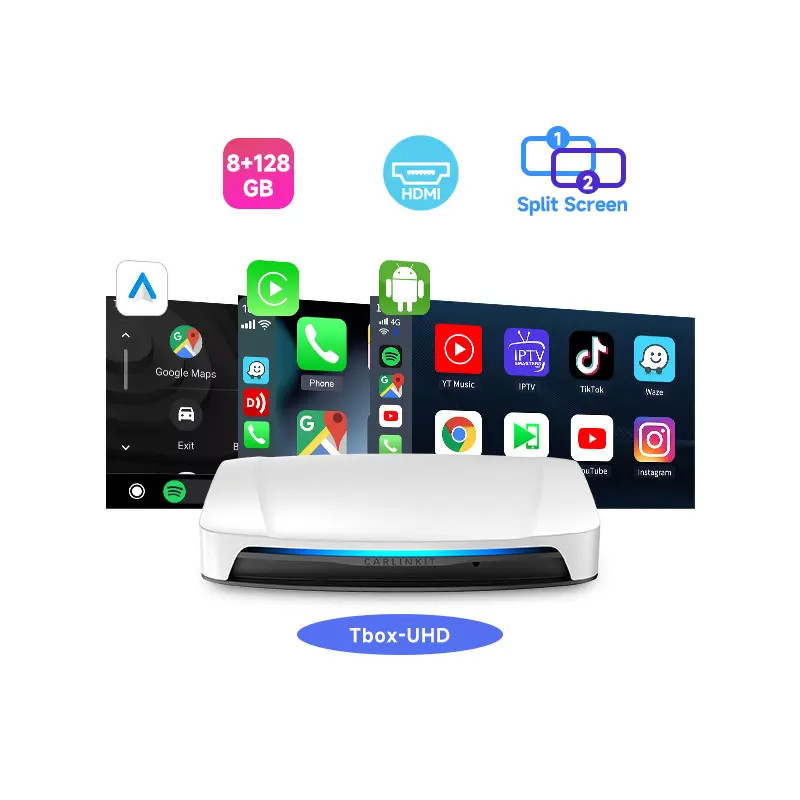 Wired Carplay and Android Auto to Tbox CPC200 Youtube Netflix Wireless Android 13 Carplay Magicbox