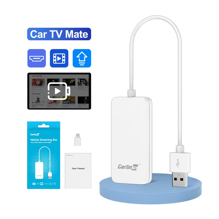 HD2CP Wired Carplay to HDMI 1080P Orginal Wired Dongle Car Fire TV Stick Video Multimedia Adapter