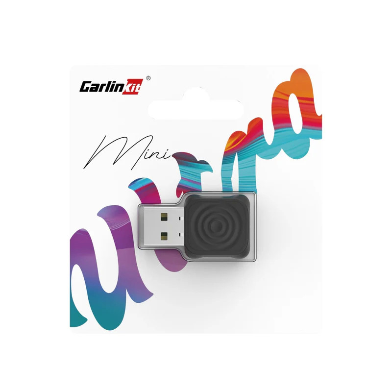 Portable Wireless Carplay and Android Auto Adapter for Original Car Dual Core 1.0GHz MIPS CPU Bluetooth Version 5.4